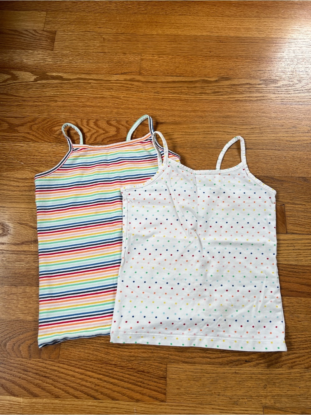 Primary Rainbow Cami, Set of 2